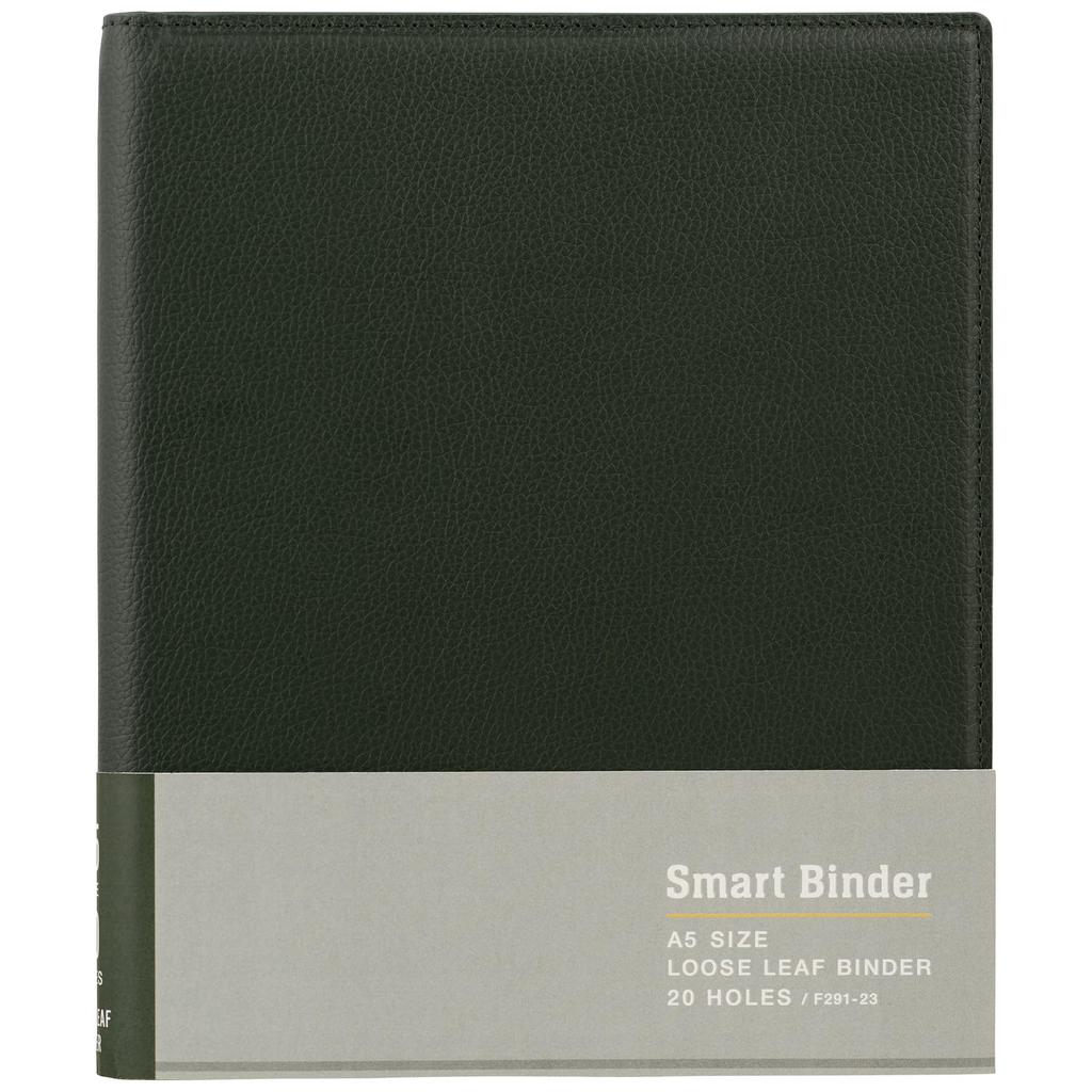 Maruman Smart Binder, A5, 20-Hole, Deep Green, F291-23