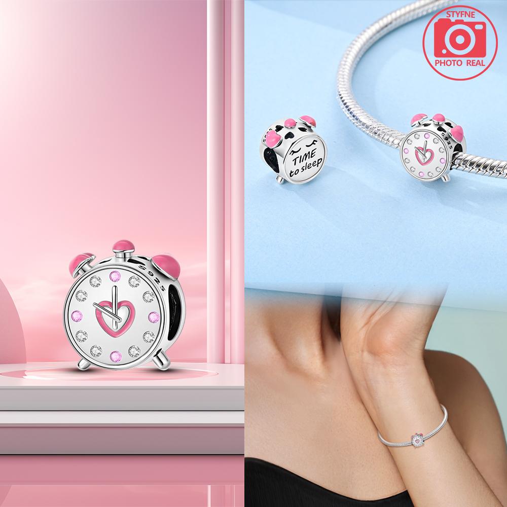 Copper Colourful Balloon Cloud Pend Charm Bracelets For Women Fit Pendant Charms Beads For Fine Jewelry Making Gift