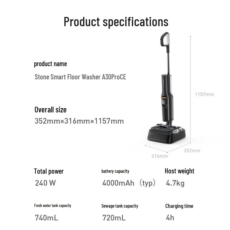 Roborock A30 Series Cordless Wet Dry Vacuum