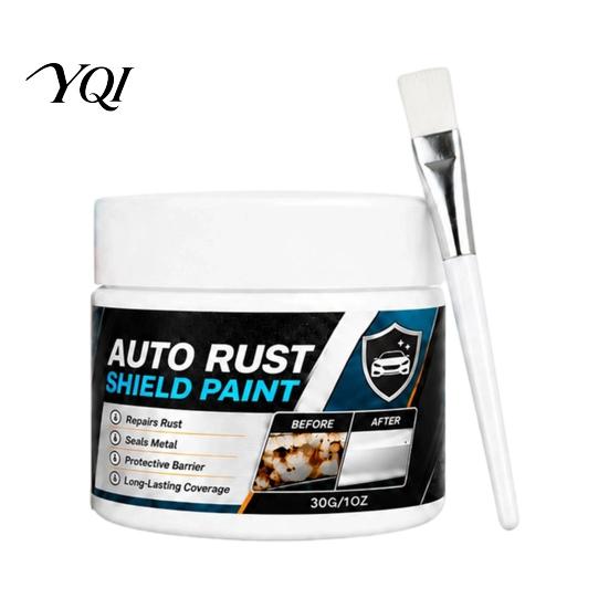 High Viscosity Metal Repair Paste 1/2Pcs Car Rust Shield Kit, Auto Protection Kit with Brush, Long-Lasting Coverage for Chassis, Wheel Arches