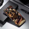 Cartoon Anime Panda Cute For Apple iPhone 17 16 16E 15 14 13 12 11 Pro Max Plus Black Soft Silicone Phone Case
