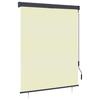 Vidaxl External Roller Blind, 140X250 Cm, Cream