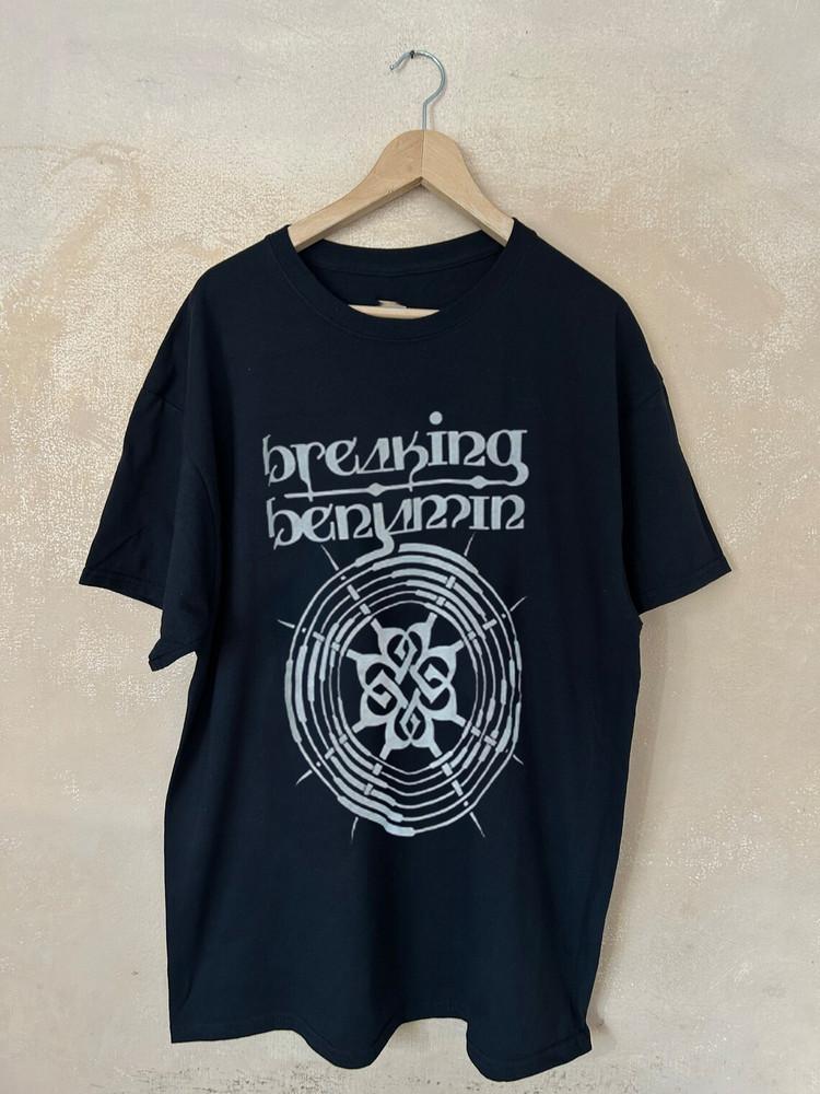 Breaking Benjamin Basic Logo Black T Shirt Full Size S-5XL Unisex T-Shirt XXXXL