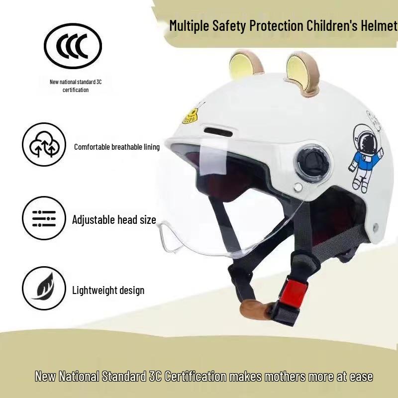 Kindersicherheitshelm 3C-Standard für Elektroroller - Universell passend für alle Jahreszeiten