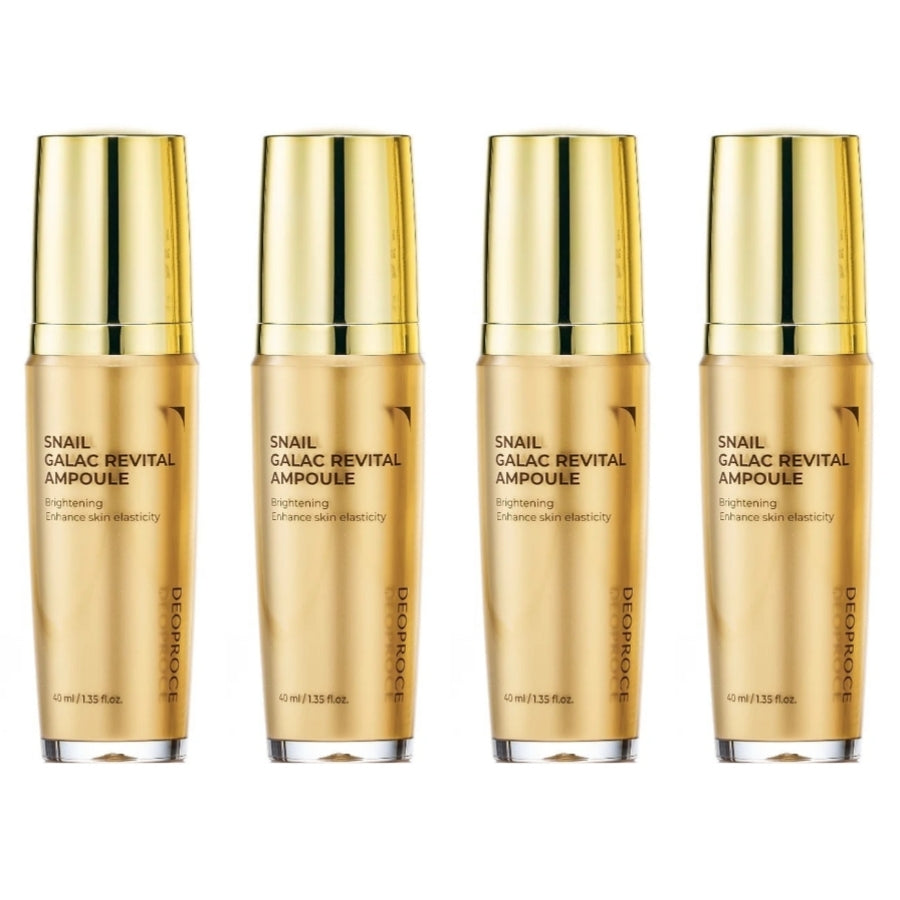 Deoproce Snail Galac Revital Ampoule 40ml*1Pc/2Pcs/3Pcs/4Pcs