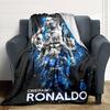 Soccer Player Action Blankets Flannel Printed Breathable Warm Throw Blanket for Home Office Bedspreads 0708a147