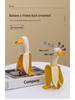 Cross-Border Hot-Selling Creative Banana Duck Resin Garden Sculpture Ornaments