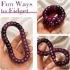 Purple Grape Color Pork Intestine Bracelet Lucky Bangle New Bodhi Beaded Bracelets