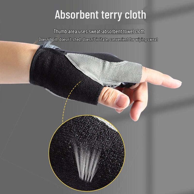 Anti-slip Half-finger Sports Fitness Gloves