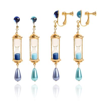 Anime Vanitas Earring Crystal Pendant Ear Clips Cosplay Costume Party Jewelry
