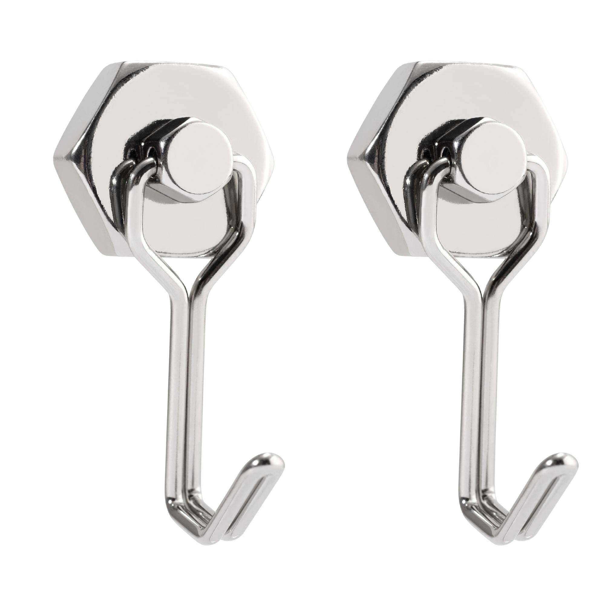 

2PCS Strong Magnetic Hooks Storage Holder Hook Home Kitchen Refrigerator Storage Hooks Key Storage Hooks Bathroom Hangers