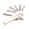 50Pcs Modish Flat Single Prong Alligator Clips DIY Barrette Teeth Hair Clips