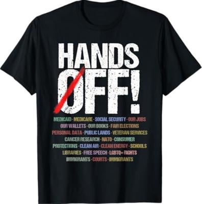 New Hands Off Protest T-Shirt