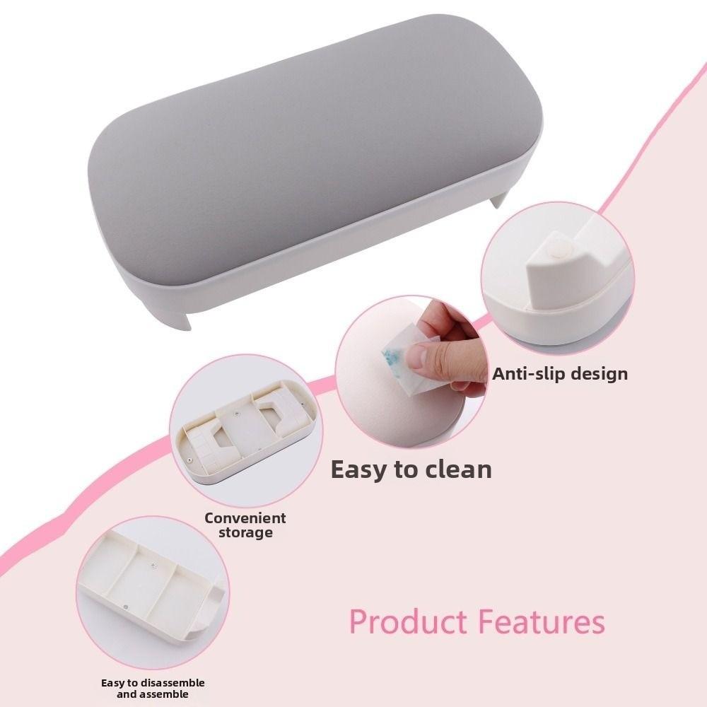 Non-slip Manicure Hand Pillow Comfortable Arm Rest Stand Nail Art Hand Cushion  Nail Art Tool