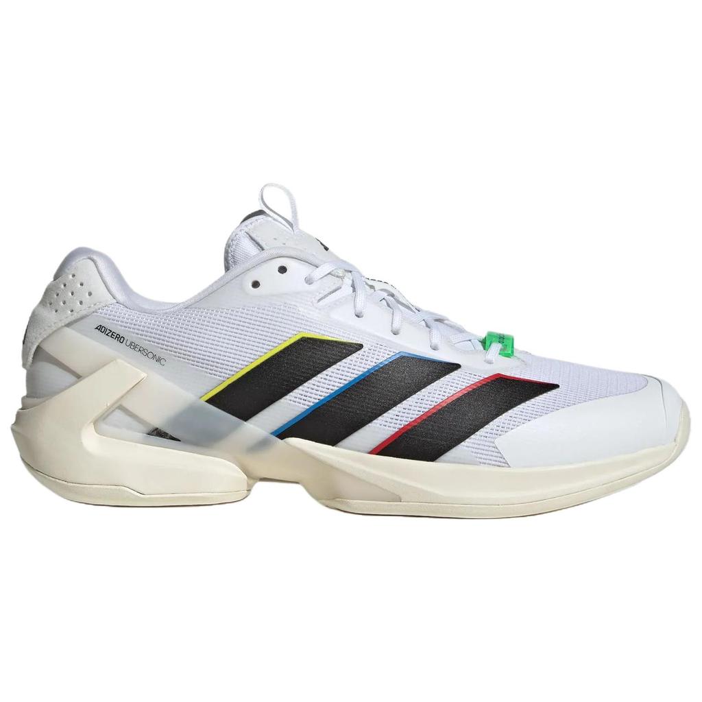 Adidas Adizero Ubersonic 5 Low top Tennis Shoes Men's White Black KK3844