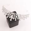 Bridal Wedding Tiara Crown Full Rhinestones Luxurious Style Headpiece for Stage Performance School Ball