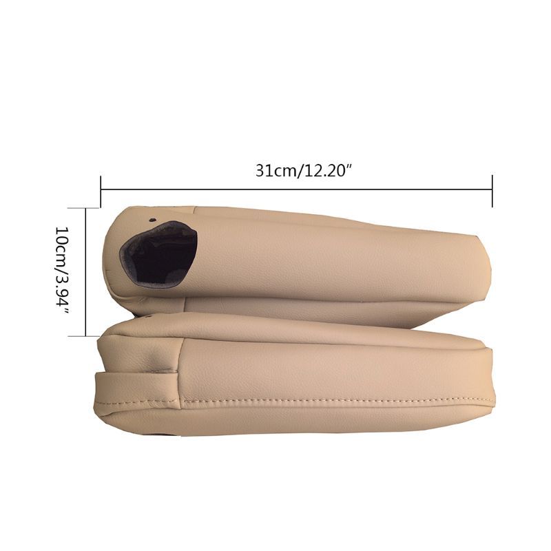 2 PCS Leather Seat Armrest Cover Trim For Lexus Rx300 Rx330 Rx350 2003-09 Interior Accessories Leather Car-Styling Parts