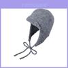 Acrylic Knit Hat For Winter Men Women Warm Fall Outdoor Neck Earmuff Cap