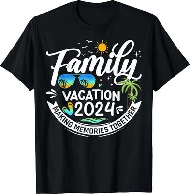 Familienurlaub 2024 Strand Passend Sommer 2024 Geschenk Unisex T-Shirt