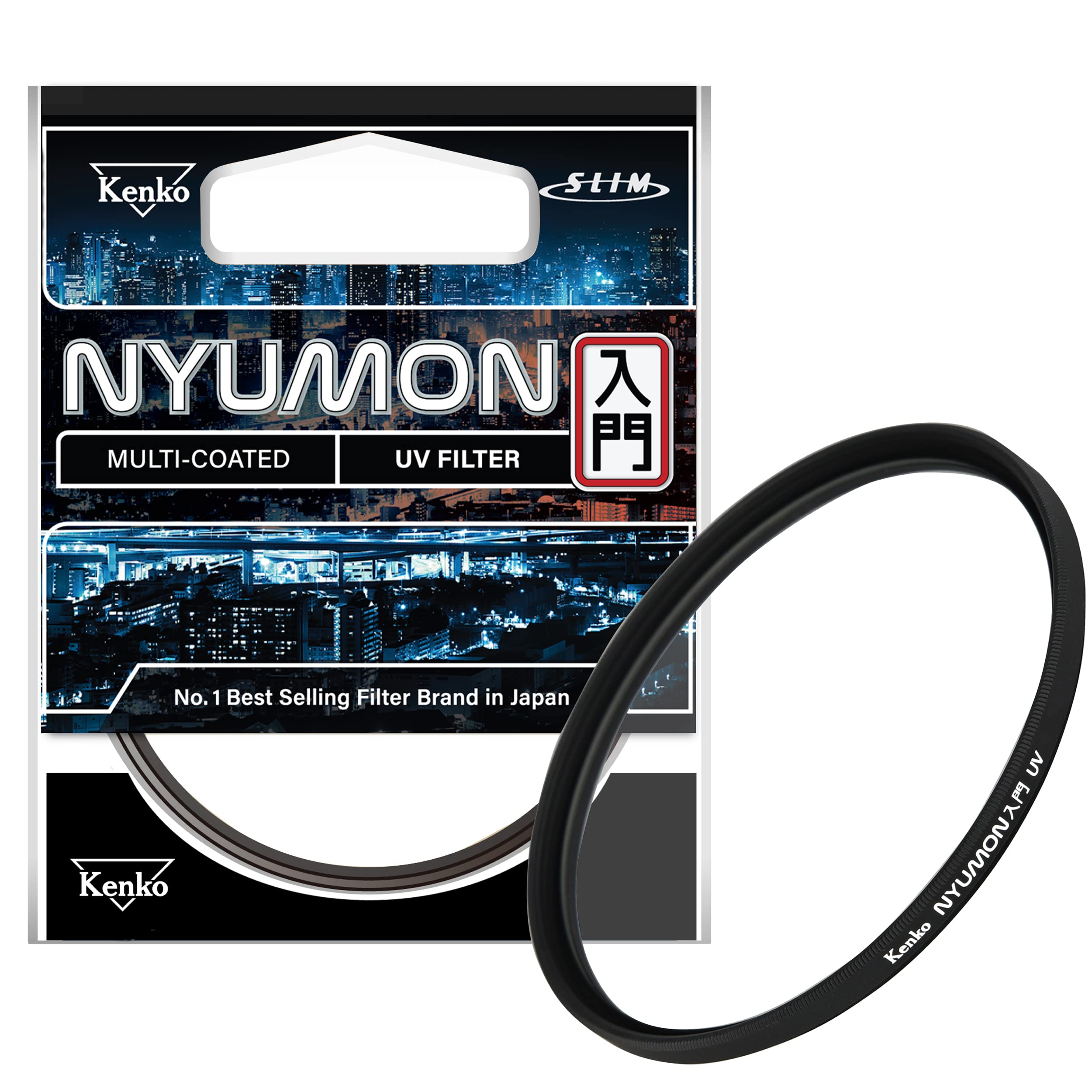 

Kenko lens filter NYUMON MC UV 72mm for lens protection and UV protection Made in the Philippines product 272497 [Overseas model] Re-imported чорний