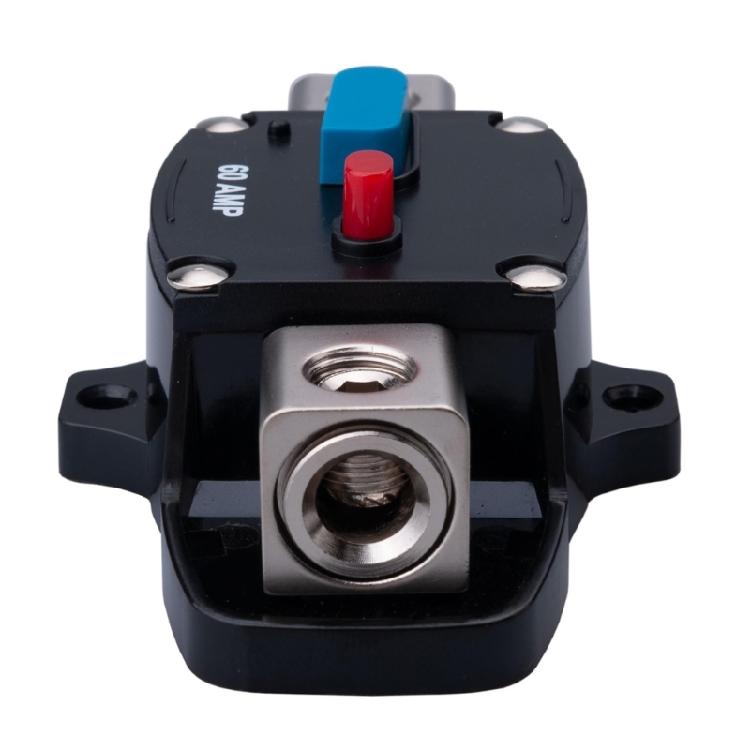 Resettable Inverter Block Inline Fuses Holder Circuit Breaker Manual Reset for Protecting Trolling Motors Stereo Systems