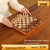Qiu Qiao Magnetic Rosewood Folding Chess Set