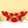 Reindeer Decor Christmas Cute Waterproof With LED Light Vehicle Exterior Deer Costume Accessories For Winter Holiday New Year