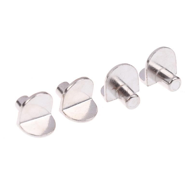 20Pcs 5Mm L-Shaped Shelf Support Studs Pegs Pins Plugs Cabinet Seperator Fixed Wooden Glass Layer Board Furniture Bracket Holder