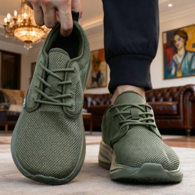 Herren Freizeitschuh Weit Barfußschuh Unisex Trailrunning Rutschfest Minimalistisch Wanderschuhe Modische Atmungsaktive Herren Sneaker