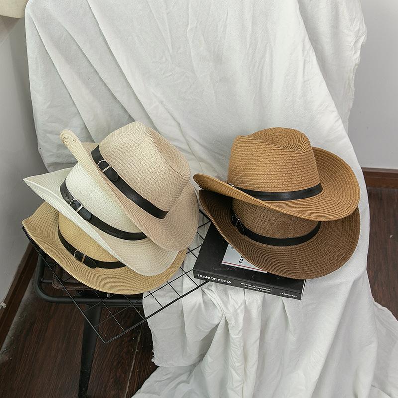 Sonnenhut mit Hutauflagenverstärkung, breiter Strohhut für den Außenbereich, für Männer und Frauen, atmungsaktiv, faltbar
