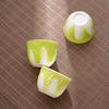Auspicious Cabbage Ceramic Master Tea Cup Set