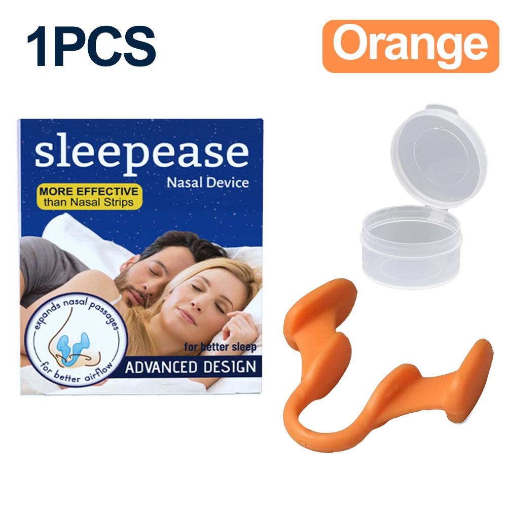 1~4Pcs Silicone Nose Clip Anti Snoring Nasal Dilator Stop Snore Aid Easy Breathe Improve Sleeping Rhinitis