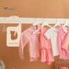 7/8 Pcs Baby Wardrobe Dividers Closet Wooden Baby Garment Size Markers Newborn To Toddler Baby Clothes Size Dividers for Daily Baby Clothes