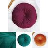 Cozy Round Pumpkin Back Seat Chair Cushion With Soft Velvet Touch And Durable Design