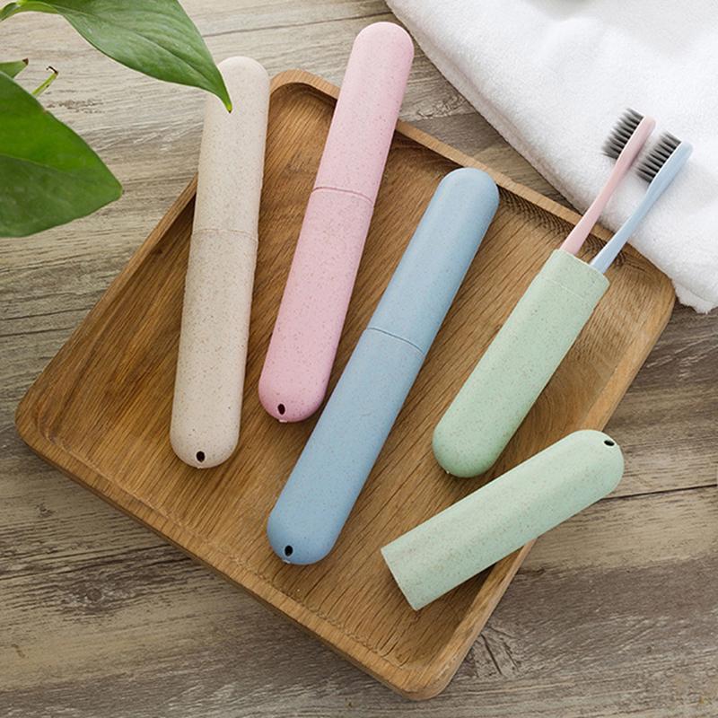 Portable Toothbrush Holder Protect Cover Case Travel Hiking Camping Brush Box