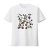 Vintage Botanical Raspberry Floral Vine Print Casual T Shirt Vintage Homme Graphic Soft Stretched Streetwear Unisex