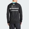 adidas Mercedes - Amg Petronas Formel 1 Team Trikot Authentisch Pullover Slim Fit Sport Langarm Schnelltrocknendes T-Shirt Herren Oberteile KE5309