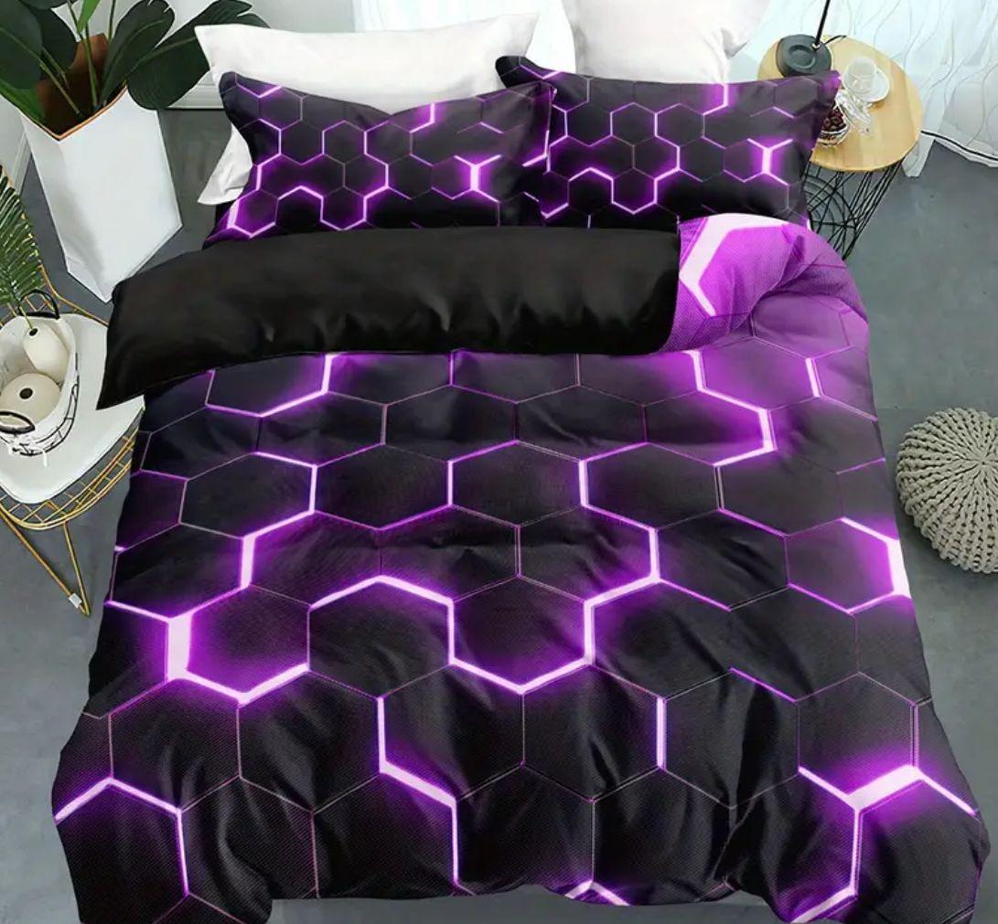 

Трехпредметное постельное белье Домашний текстиль Трехмерная 3D цифровая печать Пододеяльник Простыня Комплект 70 * 133 two-piece set