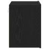 TV Stand in Black Oak Finish 60 x 30 x 41 cm Particleboard