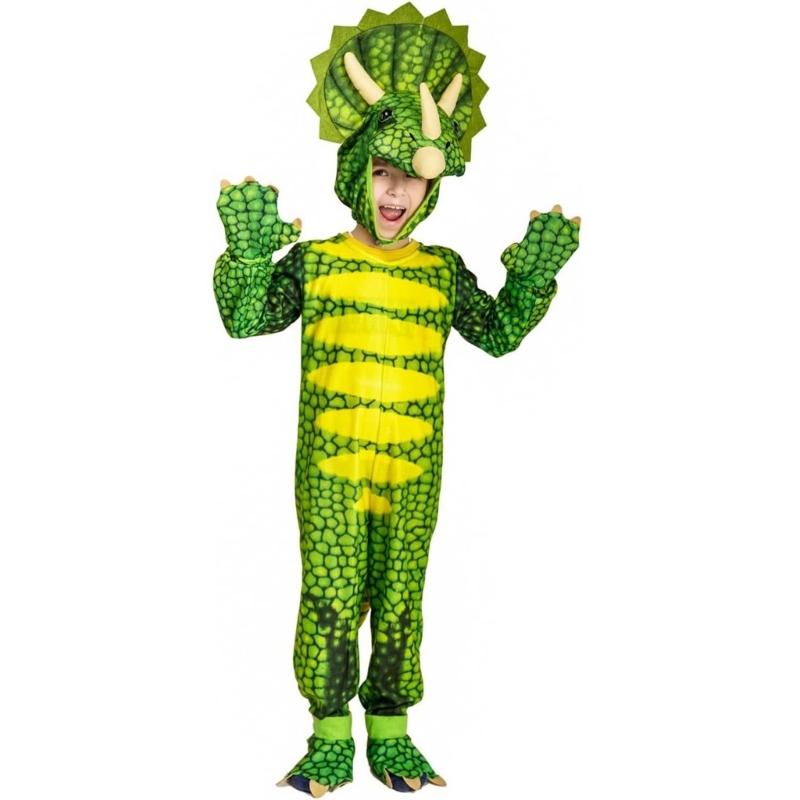 Kids Dinosaur Costume Set For Halloween Parties And School Plays Practical Polyester Fabric Cosplay Outfit