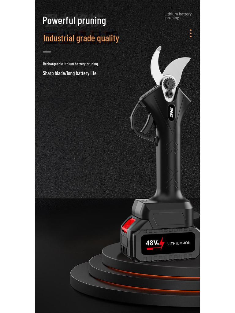High-Power Multifunction Electric Pruning Scissors for Fruit Trees