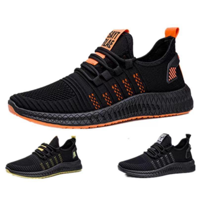 Men's Sports Trendy Shoes 2025 New Eva Flying Woven Casual Shoes Men's Shoes Fashion, Lightweight and Breathable Single Shoes