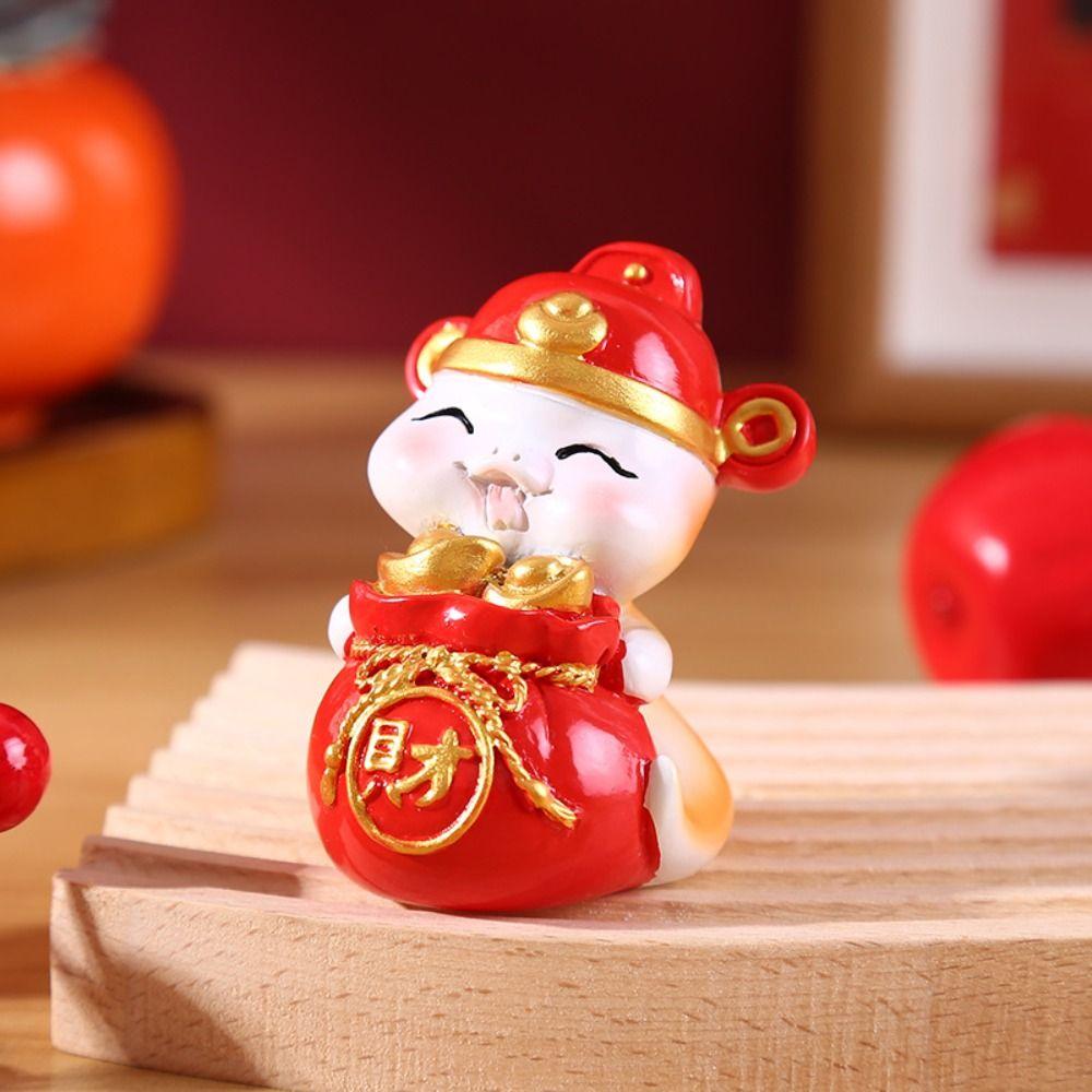 Cute New Year Snake Figurine Traditional Small Snake Ornament  New Year Decoration Gifts