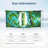 Adventure Journey Theme Beach Towel Personalized Custom Name & Text Soft Quick Dry Beach Towel for Swimming Travel