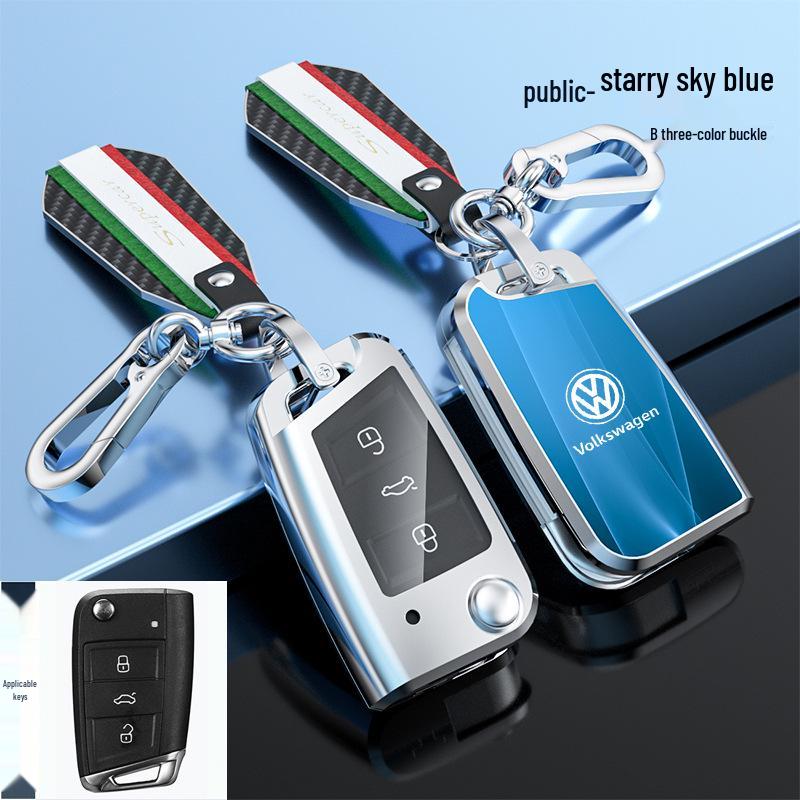 Pouzdro na klíč Volkswagen Lavida pro Bora, New Sagitar, Lamando, T-Roc, Polo, Tiguan L - Ochranný obal
