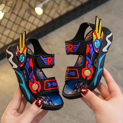 Jungen Sandalen Neue Sommer Verschleiß-beständig Kleine Jungen Strand Schuhe Große kinder Schuhe Strand Schuhe
