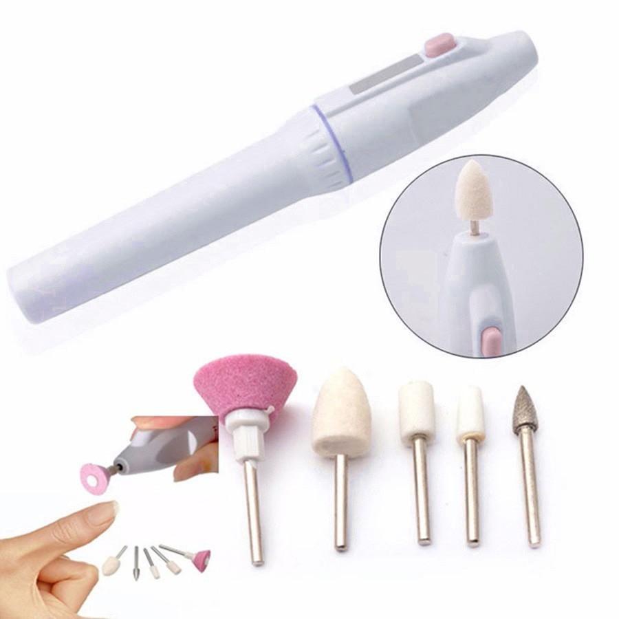 New 5 In 1 Nail Trimming Kit Electric Manicure Pedicure Kit