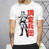 Shingeki No Kyojin T Shirt Men Short Sleeve Attack On Titan Tshirt Homme Manga Unisex Mikasa Eren Yeager Liberty T-shirt Tees