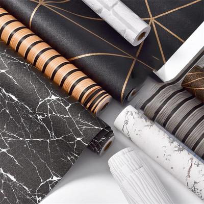 3D Geometric Grill Brick Marble Waterproof Self-adhesive Wallpaper Home BackgroundHome Decor Wall Sticker