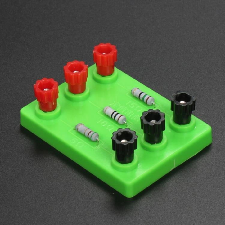 Physics Experiment Kits Physical Fixed Resistance 5/10/15 Ohm Easy to Use Ohm's Law Voltammetry